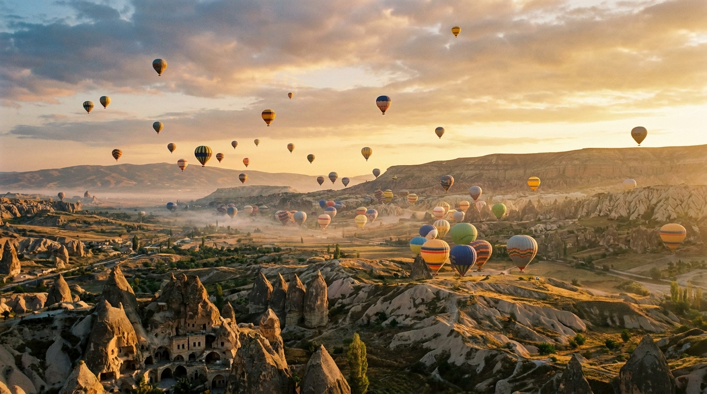 Kapadokya balon turu